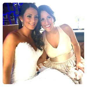 Bridesmaid dress. Worn once for a wedding.